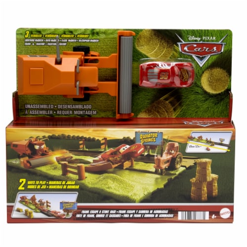 Mattel Disney and Pixar Cars Stunt Race Playset Perspective: front