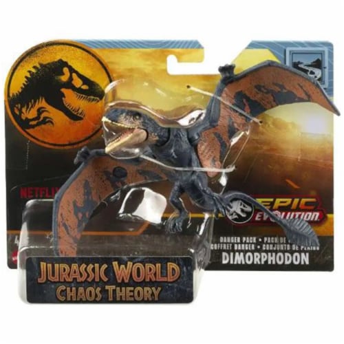 Mattel Jurassic World Chaos Theory Epic Evolution Dimorphodon Figure Perspective: front