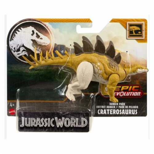 Mattel Jurassic World Epic Evolution Craterosaurus Danger Pack Perspective: front