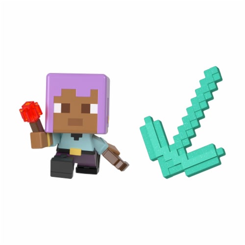 Mattel Minecraft Mini Mode Mining Figure Perspective: front