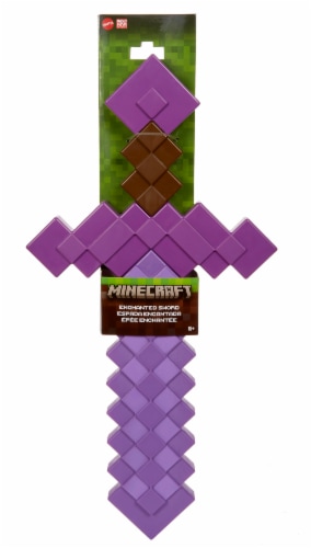 Mattel® Minecraft Role-Play Enchanted Sword Perspective: front