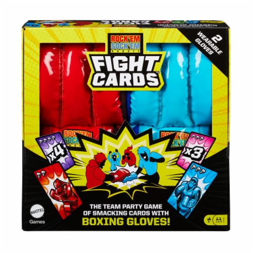 Mattel® Rock 'Em Sock 'Em Robots Fight Cards™ Perspective: front