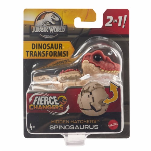 Mattel Jurassic World Fierce Changers Hidden Hatchers - Spinosaurus Perspective: front