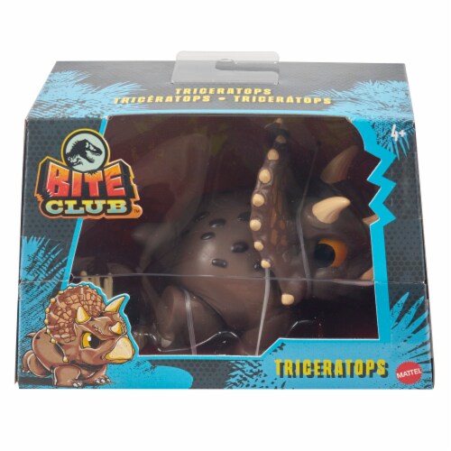 Mattel® Jurassic World Bite Club™ Triceratops Perspective: front