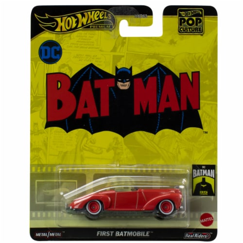 Hot Wheels Pop Culture™ Batman™ First Batmobile™ Perspective: front