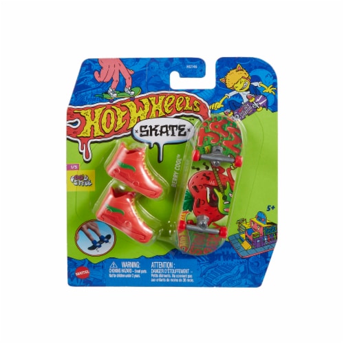 Mattel® Hot Wheels® Berry Cool™ Skateboard Perspective: front