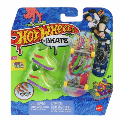 Hot Wheels™ Skate Board & Shoes Perspective: front