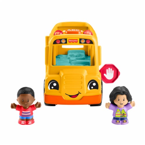 Fisher-Price® Large Vehicle School Bus Toy Perspective: front