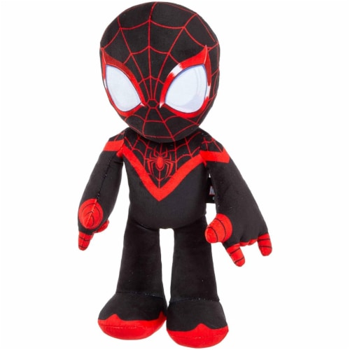 Mattel Marvel Spider Man Plush Talker Miles Morales 12 Inch Plush Figure 1 Unit Fry s Food Stores