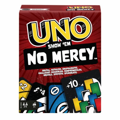 Mattel UNO Show em No Mercy™ Card Game Perspective: front