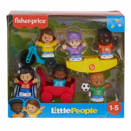 Fisher-Price® Little People Play for All Figure and Accessory Pack Perspective: front