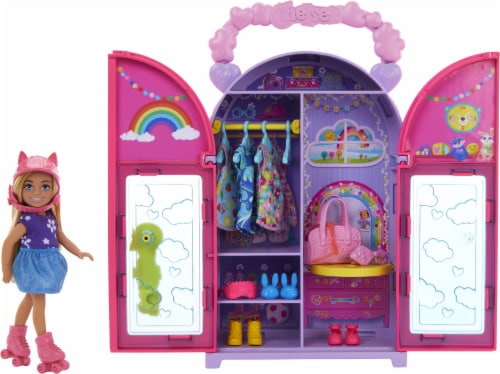 Mattel - Barbie Chelsea Doll & Closet Toy Playset [COLLECTABLES] Perspective: front