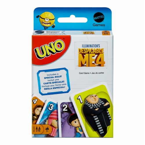 Mattel UNO® Despicable Me 4 Card Game Perspective: front