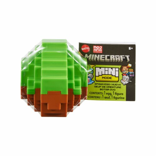 Mattel Minecraft Mini Mode Spawn Egg Figure Perspective: front