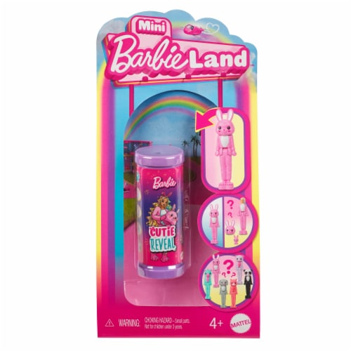 Mattel Mini BarbieLand™ Cutie Reveal Doll Perspective: front