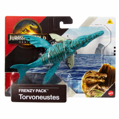 Mattel® Jurassic World Rebirth Frenzy Pack™ Torvoneustes Perspective: front