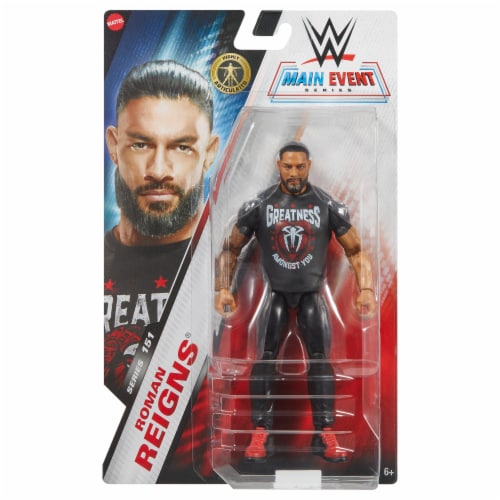 Mattel® WWE® Main Event Roman Reigns® Perspective: front