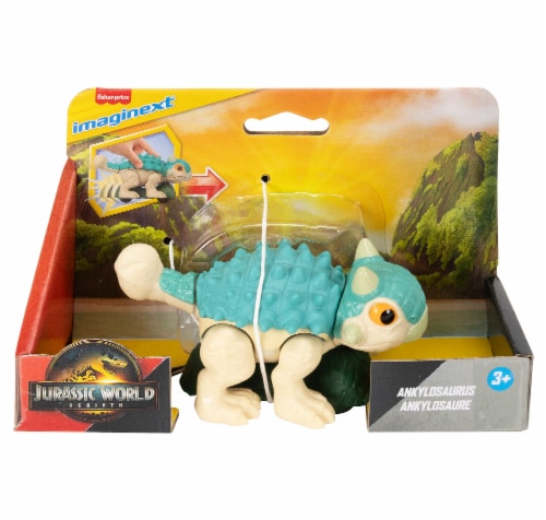 Fisher-Price® Imaginext® Jurassic World Ankylosaurus Push Toy Perspective: front