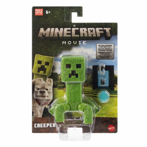 Mattel Minecraft Creeper Figure Perspective: front