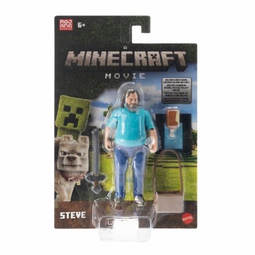 Mattel® Minecraft™ Steve Figure Perspective: front