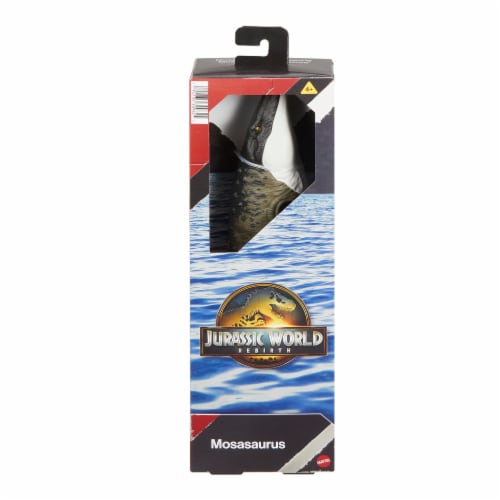 Mattel® Jurassic World Basic Mosasaurus Figure Toy Perspective: front