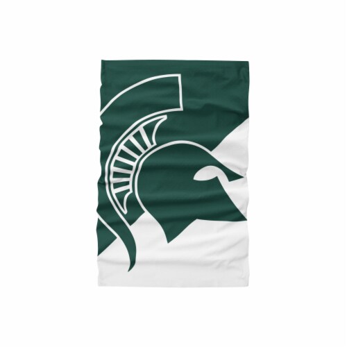 Forever Collectibles Michigan State Gaiter Scarf Perspective: front