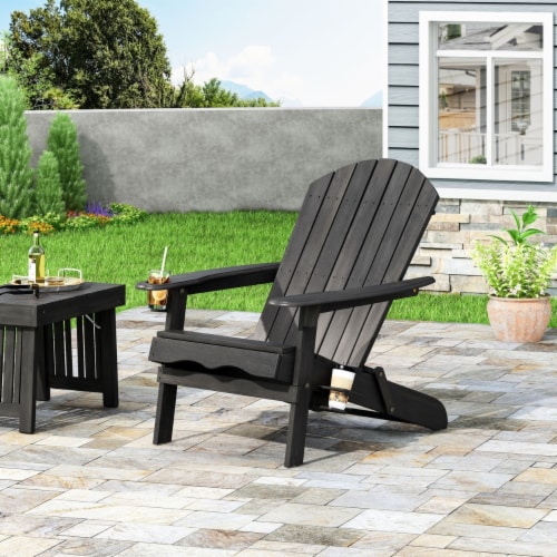 Adirondack chair with cup holder deals
