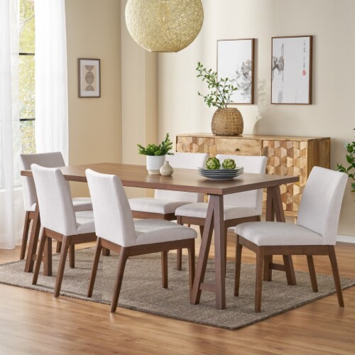 7 piece mid online century dining set