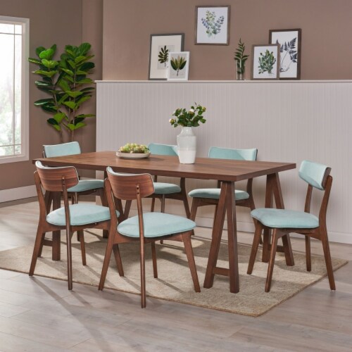 7 piece mid century dining 2025 set