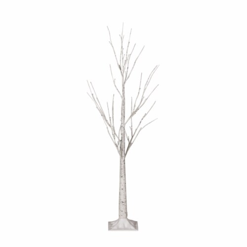 4-Foot Pre-Lit 48 White LED Artificial Twig Birch Tree, White, 1 unit -  Ralphs