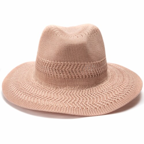 Collection 18 Textured Knit Panama Hat Black .33 lb Fred Meyer