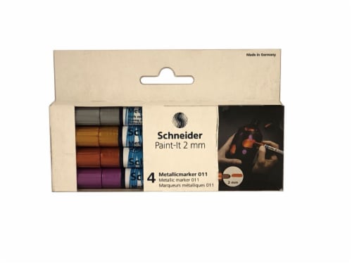 Schneider Paint-It 2 mm Metallicmarker 011 Set - Assorted Perspective: front