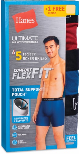 Hanes Mens Comfort Flex Fit Total Support Pouch India