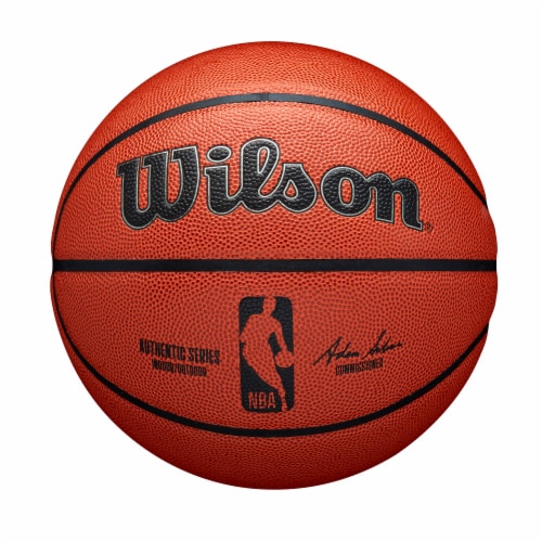 Theoretisch Nieuwe aankomst Lach Wilson Sporting Goods NBA Authentic Indoor/Outdoor Official Basketball -  Orange/Black, Size 7 - Fred Meyer