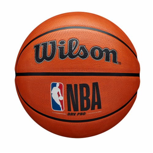 Wilson Sporting Goods NBA DRV PRO Basketball - Orange/Black Perspective: front