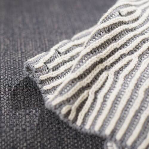 Safavieh Kappa Throw - Grey Perspective: front