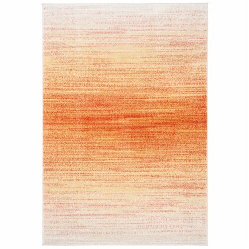 SAFAVIEH Adirondack Collection ADR142P Orange / Red Rug 8 X 10 Perspective: front