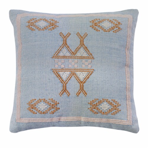 Safavieh Nami Pillow - Light Blue Perspective: front