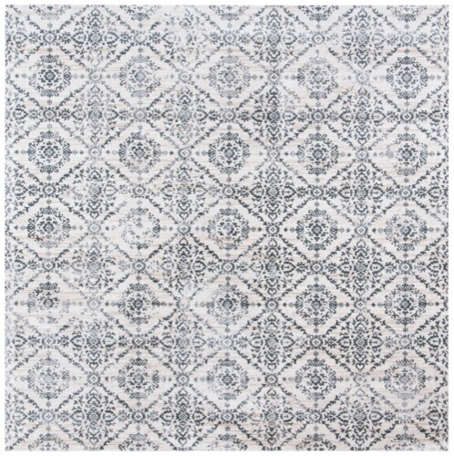 Safavieh Martha Stewart Isabella Square Rug - Cream/Gray Perspective: front