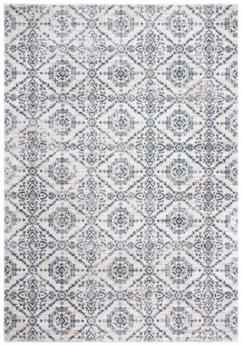 Martha Stewart Collection Isabella Area Rug - Cream/Gray Perspective: front