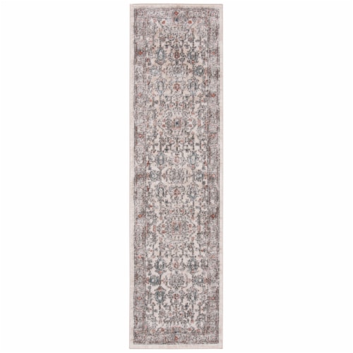 Martha Stewart Denver Oregon Transitional Medallion Rug Perspective: front