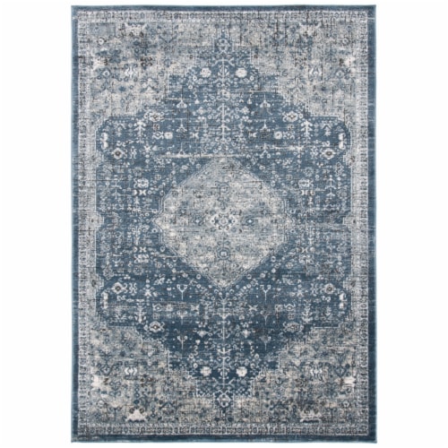 Martha Stewart Prarie Oregon Classic Medallion Rug Perspective: front