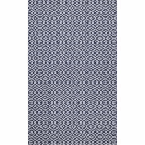 Safavieh Martha Stewart Cotton Area Rug - Blue/Gray Perspective: front