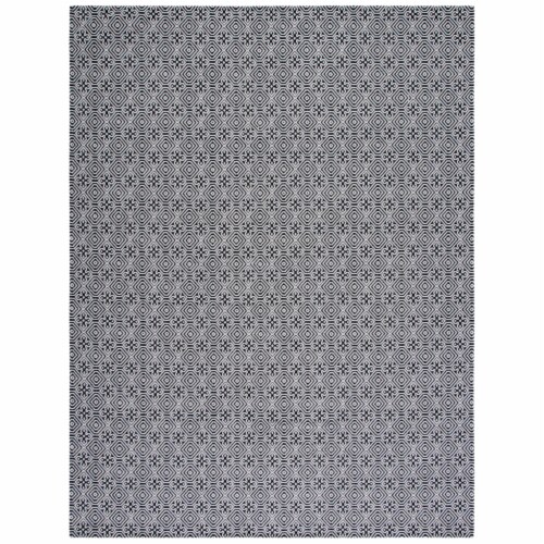 Safavieh Martha Stewart Cotton Area Rug - Charcoal/Gray Perspective: front