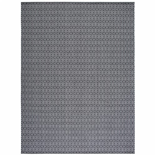 Safavieh Martha Stewart Cotton Area Rug - Charcoal/Gray Perspective: front