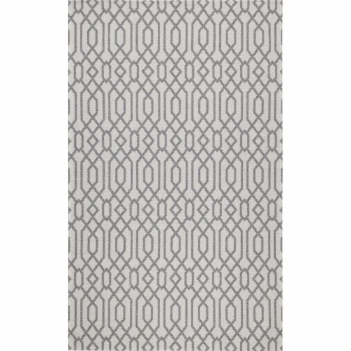 Safavieh Martha Stewart Cotton Accent Rug - Silver/Gray Perspective: front