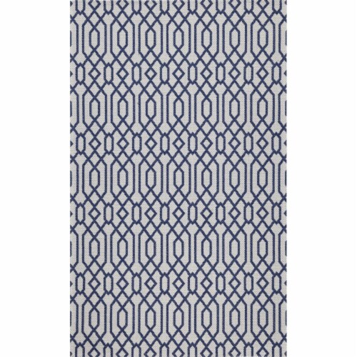 Safavieh Martha Stewart Cotton Area Rug - Blue/Gray Perspective: front