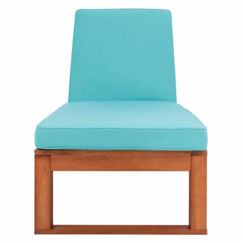 Safavieh PAT7024Q Solano Sunlounger Natural Aqua 1 Foods Co