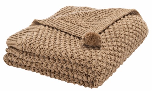 Safavieh Capra Throw - Brown Perspective: front