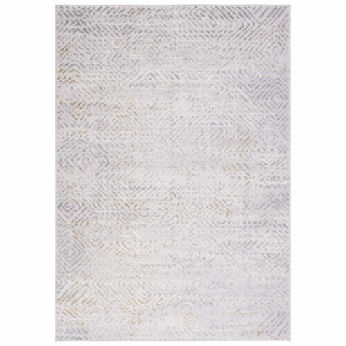 Safavieh PAM330A Palma Beige / Light Grey dark blue / grey 5'-5 x 7'-7 rectangle Perspective: front